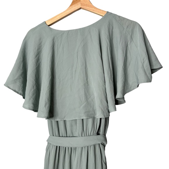 Show Me Your Mumu Audrey Bridesmaid Prom Dress Green Bouquet NEW - Picture 5 of 7